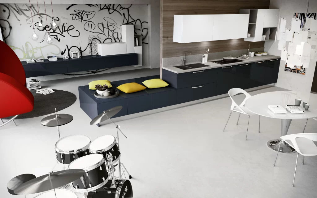cucina moderna lineare